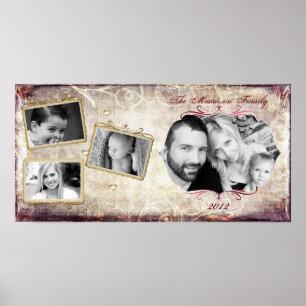 10 x 20 inch Collage Montage Fleur De Lis voor de Poster