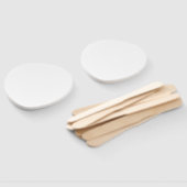 10 x Paddle Aangepaste Gepersonaliseerde Wedding H Handwaaier (Niet-gemonteerd)