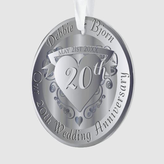 10e, 20e, 25e, 70e médaillon Mariage anniversaire (devant)