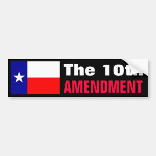 10e amendement bumpersticker