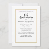 10e anniversaire de mariage & invitation photo (Dos)