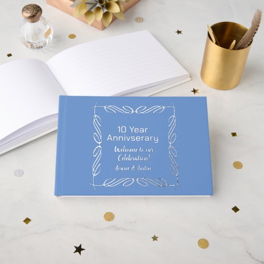 10e anniversaire du Blue and Silver Foil (Recto ouvert)
