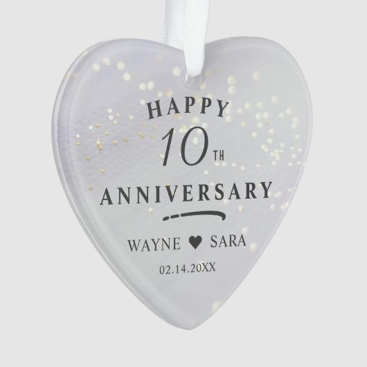 10e anniversaire du Mariage en aluminium (devant)