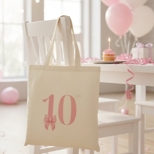 10e anniversaire fille Sac fourre-tout de la corne