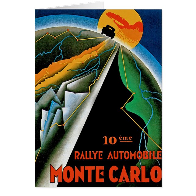 10e Automobile Rally de Monte Carlo (Voorkant)