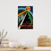 10e Automobile Rally de Monte Carlo Poster (Keuken)