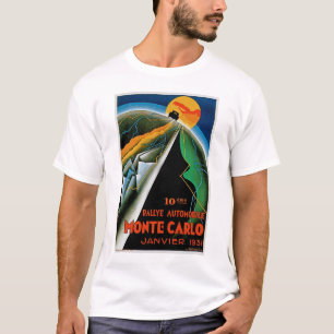 10e Automobile Rally de Monte Carlo T-shirt