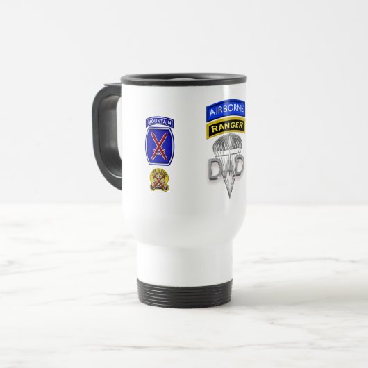 10e Berg Airborne Ranger Dad Reisbeker (Voorkant links)