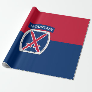 10e bergdivisie cadeaupapier