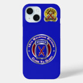 10e bergdivisie Case-Mate iPhone case (Achterkant)