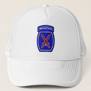 10e Bergdivisie Cool Blue Metaalachtig Trucker Pet