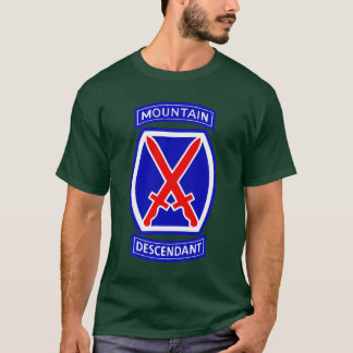 10e bergdivisie Descendant - T-Shirt