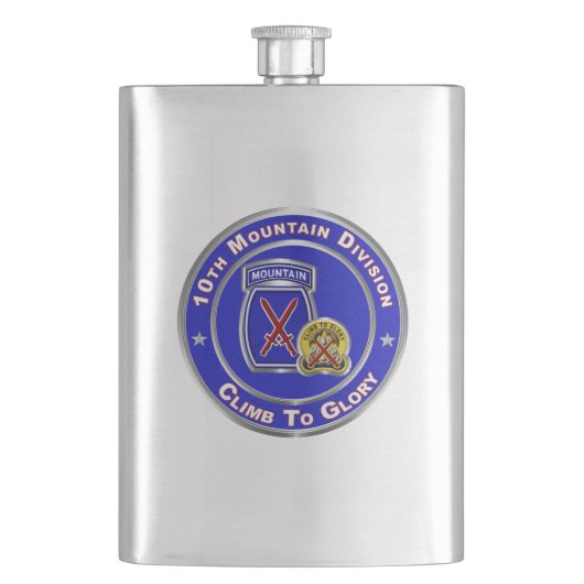 10e bergdivisie flacon (Voorkant)