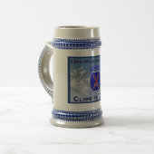 10e bergdivisie Gift Stein Bierpul (Voorkant links)
