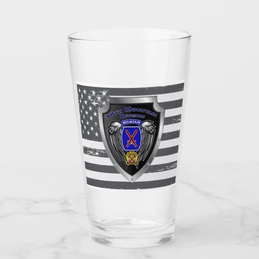 10e bergdivisie  glas (Voorkant)