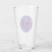 10e bergdivisie “Klim naar de roem” Glas (Achterkant)