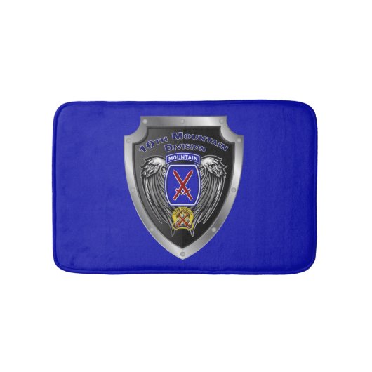 10e bergdivisie "Klim naar glorie" Badmat (Voorkant)