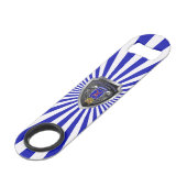 10e bergdivisie "Klim naar glorie" Speed Flessenopener (Voorkant Gekanteld)