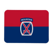 10e bergdivisie magneet (Horizontaal)