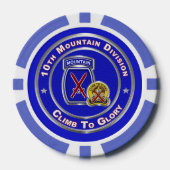 10e bergdivisie poker chips (Voorkant)