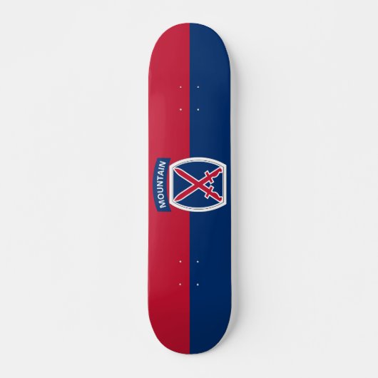 10e bergdivisie skateboard (Voorkant)