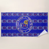 10e bergdivisie strandlaken (Voorkant)