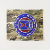 10e bergdivisie wandkleed (Voorkant (horizontaal))