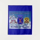 10e bergdivisie wandkleed (Voorkant)