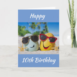 **10e BIRTHDAY** WENSEN VAN GOEDE EIEREN! Kaart