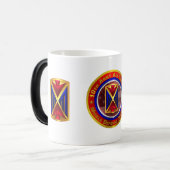 10e Commando Luchtvaart en raketverdediging Magische Mok (Voorkant links)