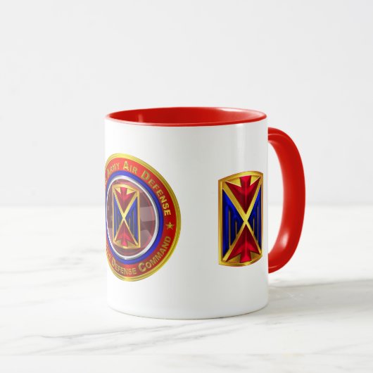 10e Commando Luchtvaart en raketverdediging Mok (Voorkant rechts)