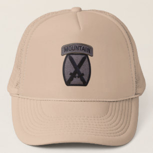 10e division de montagne Casquette de patchs pour