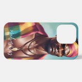 10e editie van Madras Day - Beperkte editie #1 iPhone Hoesje (Achterkant horizontaal)