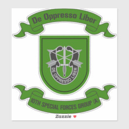 10e groep van speciale strijdkrachten (luchtlandin sticker
