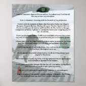 10e groupe des forces spéciales flash creed poster (Devant)