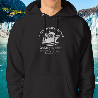 10e jubileum Cruise Zwarte Persoonlijke T-Shirt