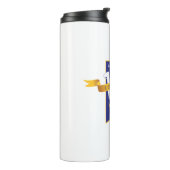 10e Jubileum jaar feestdag Thermosbeker (Gedraaid links)