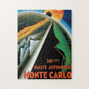 10e Rallye Automobile de Monte Carlo Legpuzzel