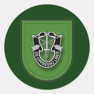 10e SFG(A) - stroom Ronde Sticker
