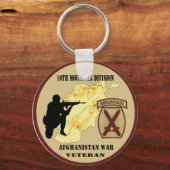 10e Sleutelhanger van de divisie Veteraan (Voorkant)