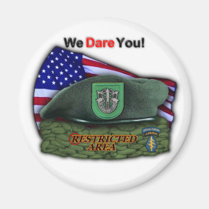 10e Special Forces Groene Barets Vets Magnet Magneet