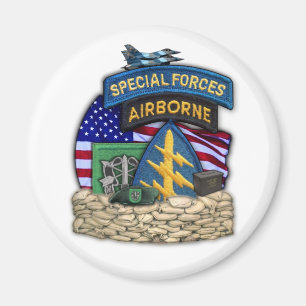 10e Special Forces Groep veteranen Vets Irak Magne Magneet