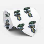 10e speciale troepenmacht groene berets flash vete stropdas (Opgerold)