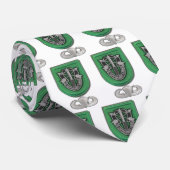 10e speciale troepenmacht groene berets flash vete stropdas (Opgerold)