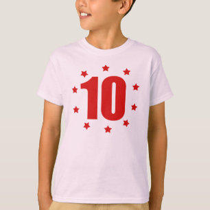 10e T-shirt op de 10e verdieping