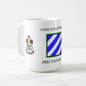 10E TECHNISCHE BN 3D INFANTRY-AFDELING KOFFIEMOK (Voorkant links)