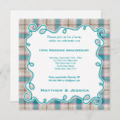 10e trouwdag kaart (Voorkant / Achterkant)