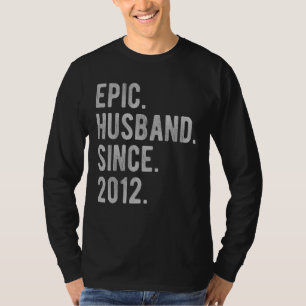 10e trouwdag voor hem epische man sinc t-shirt