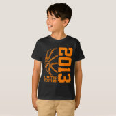10E VERJAARDAG BASKETBAL LIMITED EDITION 2013 T-SHIRT (Voorkant volledig)