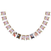 10e verjaardag regenbooglitter DIY foto's kinderen Vlaggetjes (Alle)